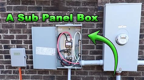 50 amp distribution box|50 amp exterior sub panel.